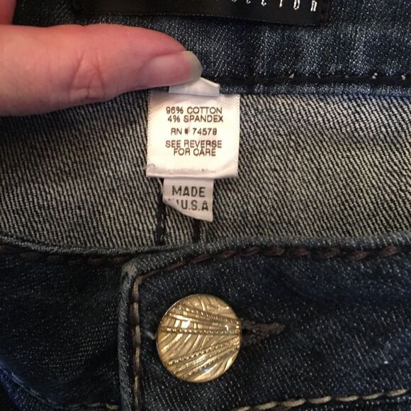 DENIM JEANS w Zipper Pocket Detail! - Picture 4 of 8